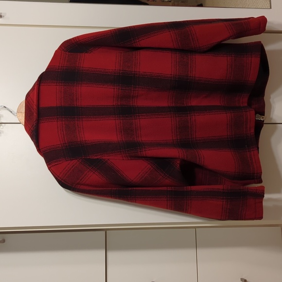 UNIF Boyfriend Plaid Moto Jacket Women's M - Picture 9 of 9